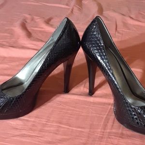 Calvin Klein black high heels